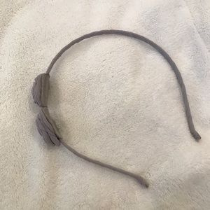 Grey Headband with Flower design